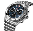 BREITLING Chronomat B01 42 Blue Dial Men'S Sport Watch Ab0134101C1A1 3