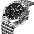 BREITLING Chronomat B01 42 Chronograph Green Dial Men'S Watch Ab0134101L2A1 2