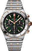 BREITLING Chronomat B01 42 Steel & Rose Gold Men'S Watch Ub0134131L1U1 1