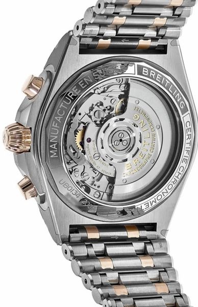 BREITLING Chronomat B01 42 Two Tone Men'S Watch Ub0134101C1U1 2