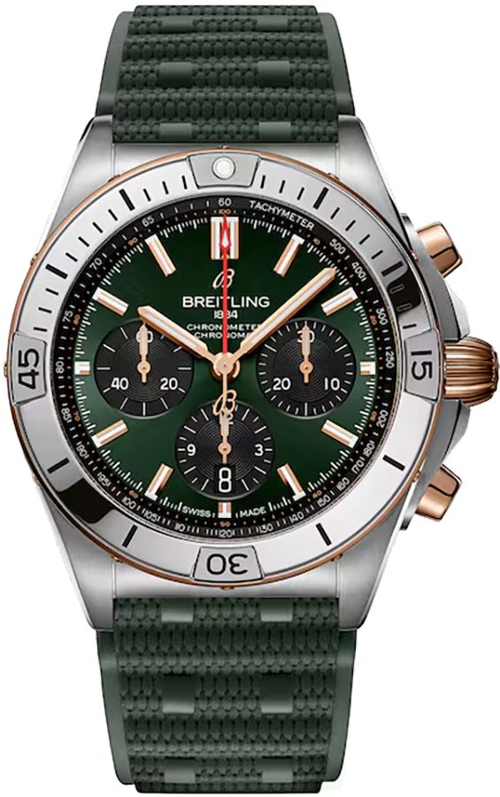BREITLING Chronomat B01 Chronograph 42Mm Men'S Watch Ub0134131L1S1 1