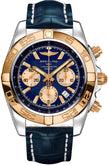 BREITLING Chronomat 44 Blue Dial Chronograph Men'S Watch Cb0110121C1P1 1