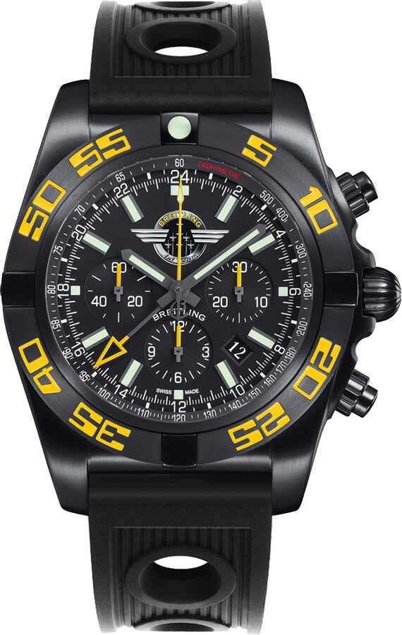 BREITLING Chronomat Gmt Onyx Black Men'S Watch Mb04108P/Bd76-201S 1