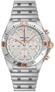 BREITLING Chronomat B01 42 Steel & Rose Gold Men'S Watch Ib0134101G1A1 1