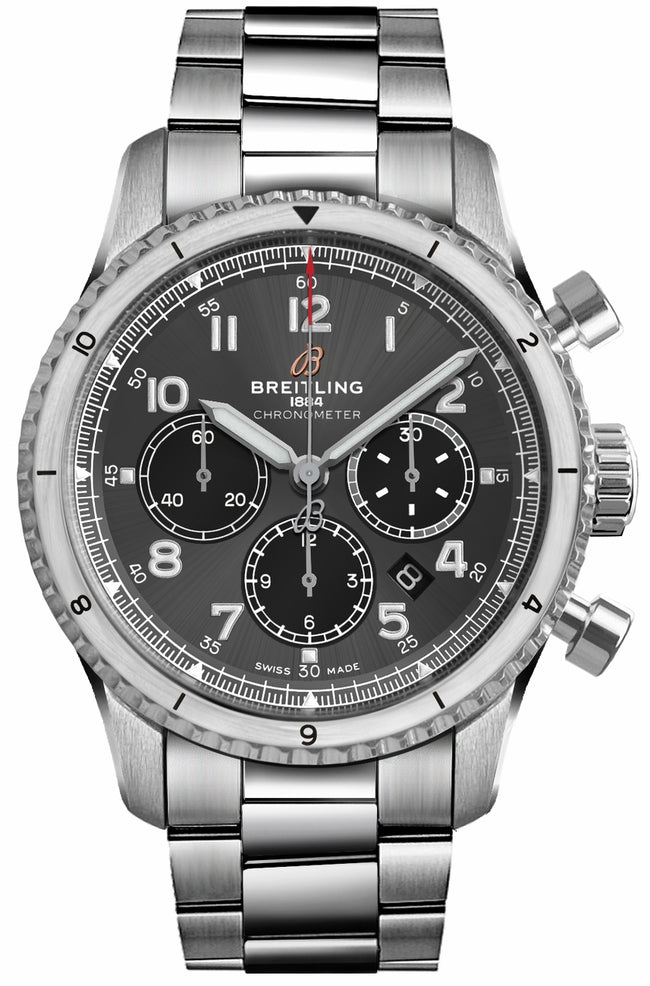 BREITLING Navitimer Aviator 8 B01 Chronograph 43 Men'S Watch Ab0119131B1A1 1