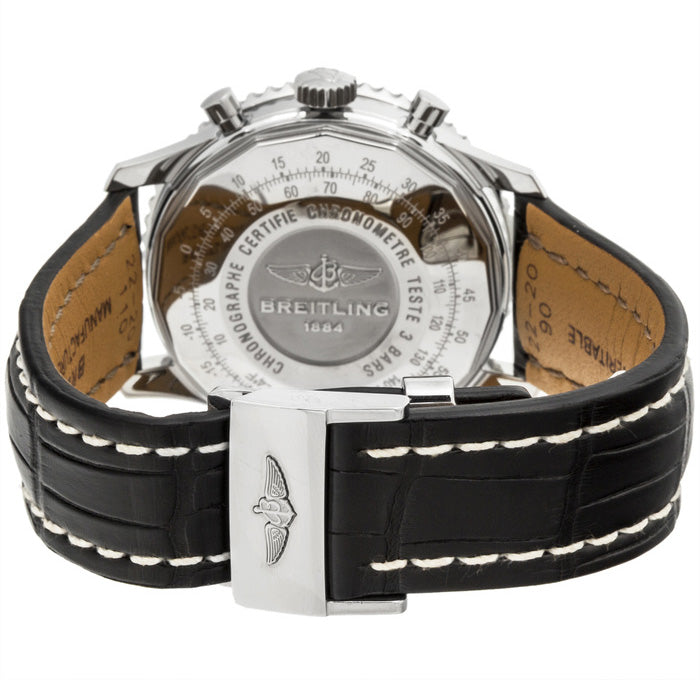 BREITLING Navitimer 01 43 Black Dial Chronograph Men'S Watch Ab012012/Bb01-744P 3