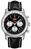 BREITLING Navitimer 01 43 Black Dial Chronograph Men'S Watch Ab012012/Bb01-744P 1