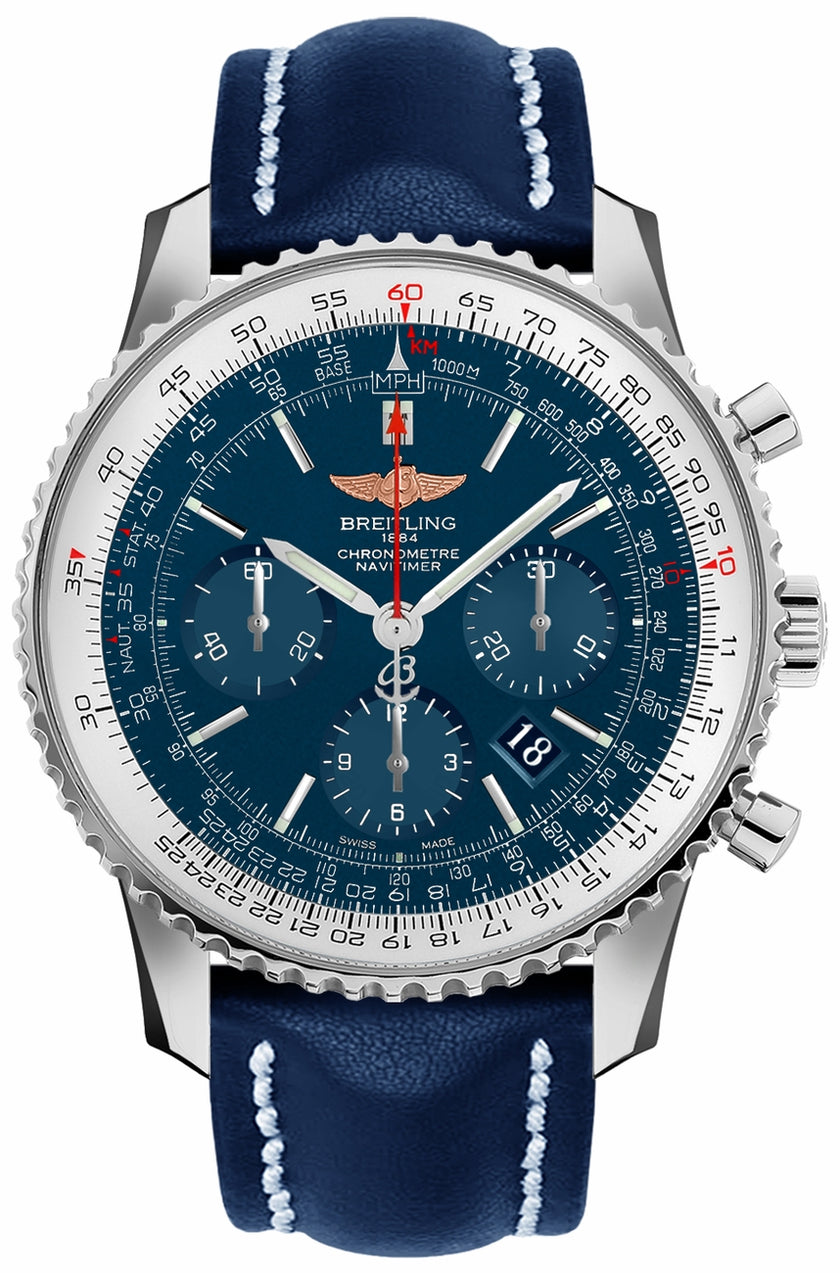 BREITLING Navitimer 01 46 Chronograph Steel Men'S Watch Ab012721/C889-101X 1