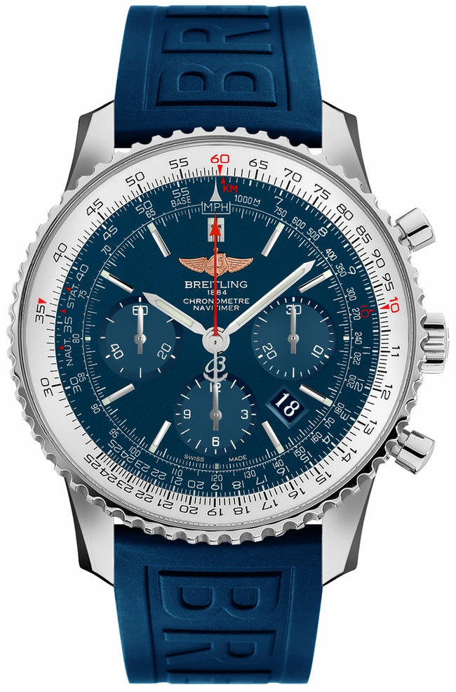 BREITLING Navitimer 01 46 Blue Dial Automatic Men'S Watch Ab012721/C889-160S 1