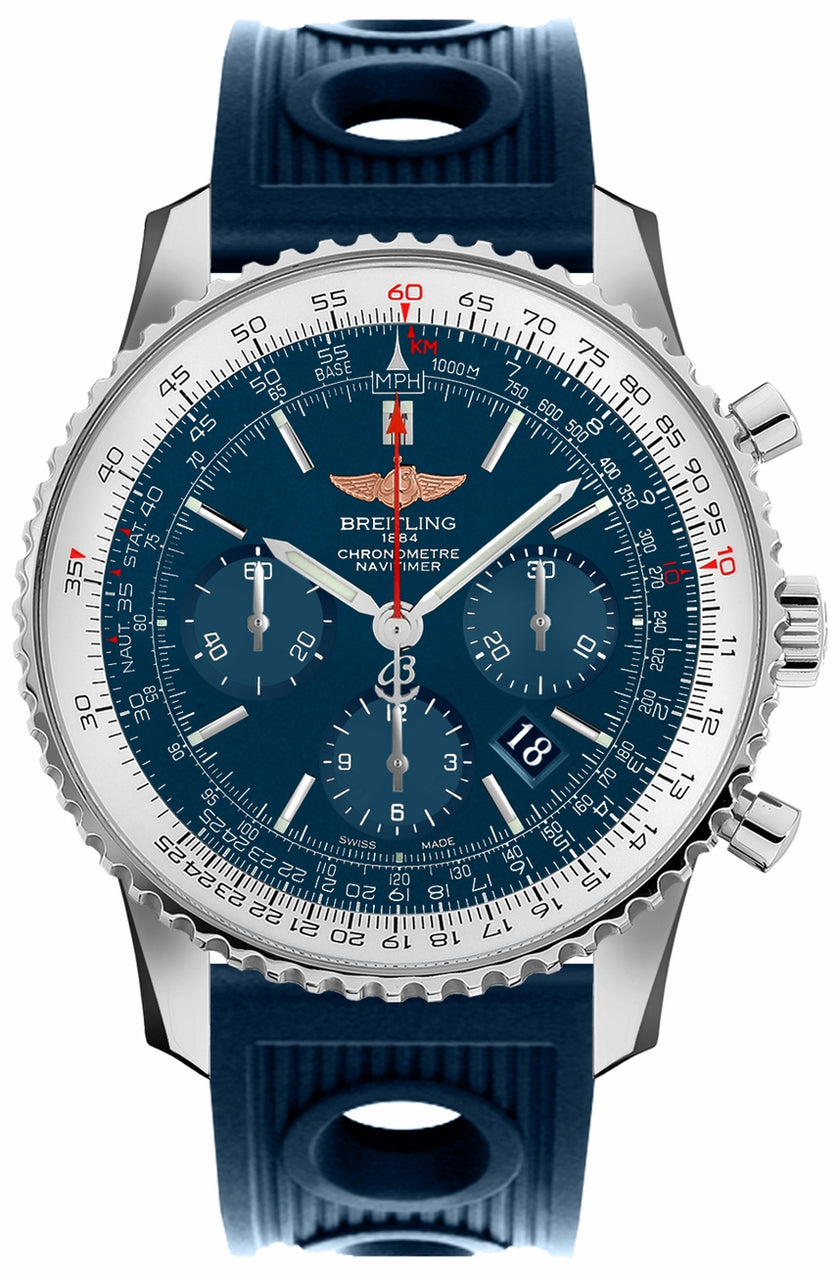 BREITLING Navitimer 01 46 Blue Dial Men'S Watch Ab012721/C889-205S 1