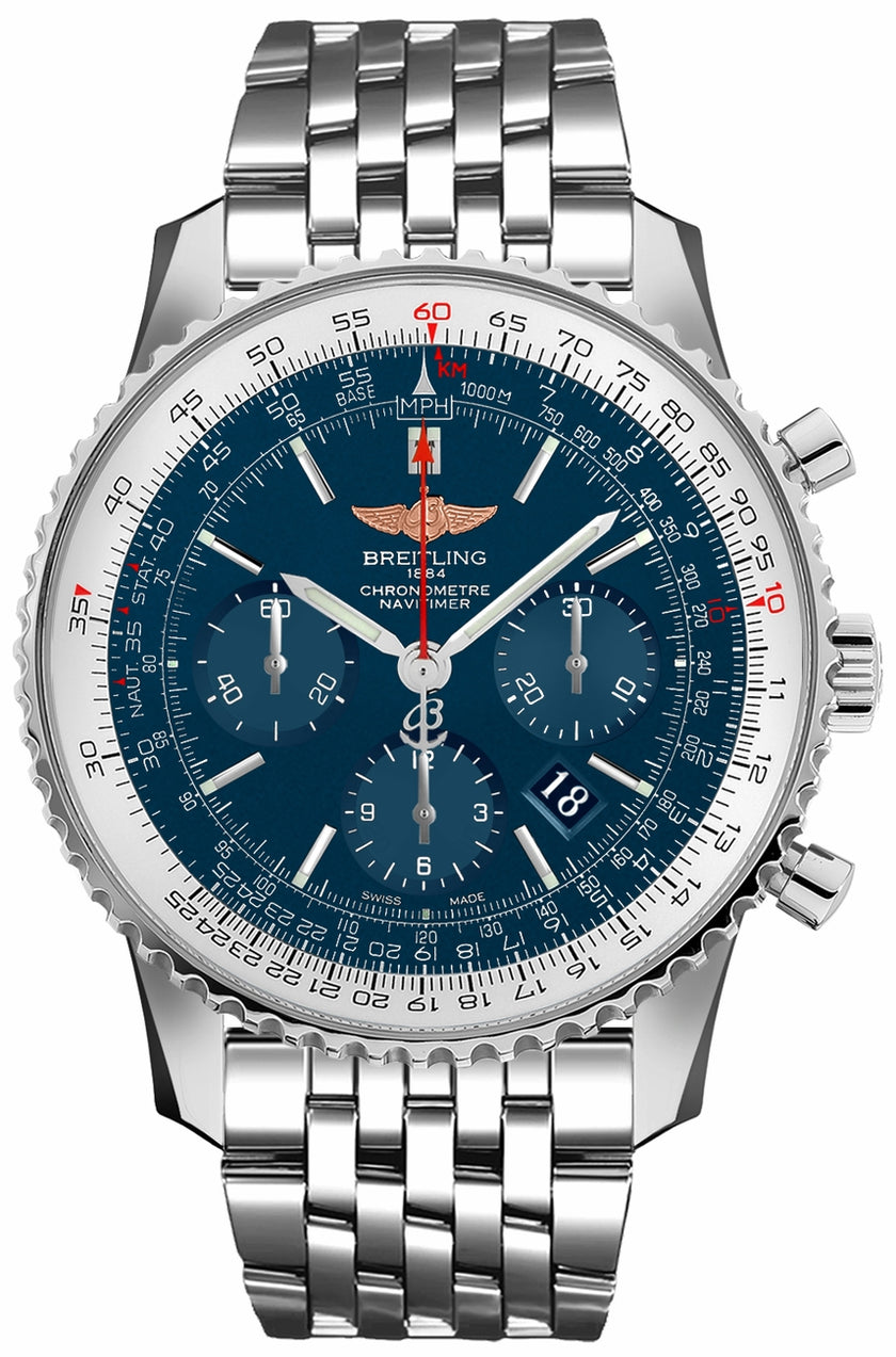 BREITLING Navitimer 01 46 Chronograph Men'S Watch Ab012721/C889-453A 1