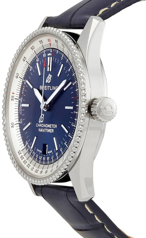 BREITLING Navitimer Automatic 38 Blue Dial Steel Men'S Watch A17325211C1P1 2
