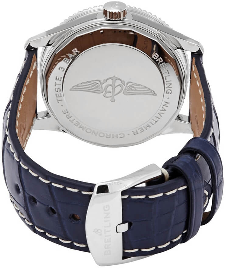 BREITLING Navitimer Automatic 38 Blue Dial Steel Men'S Watch A17325211C1P1 3