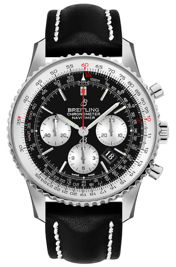 BREITLING Navitimer 1 B01 Chronograph 43 Men'S Watch Ab0121211B1X1 1