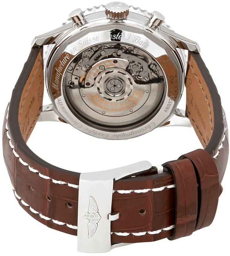 BREITLING Navitimer 1 B01 Chronograph 43 Men'S Watch Ab0121211G1P1 3
