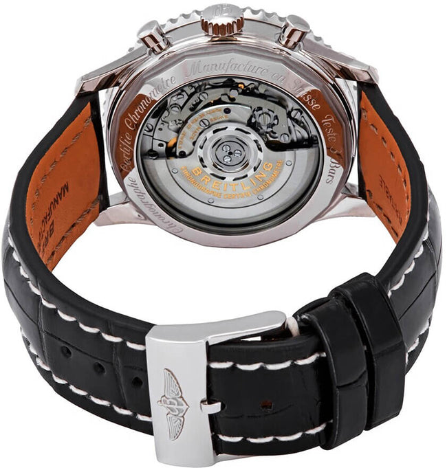 BREITLING Navitimer 1 B01 Chronograph 43 Black Dial Men'S Watch Ab0121211B1P1 2