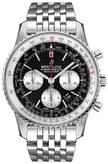 BREITLING Navitimer 1 B01 Chronograph 46 Black Dial Men'S Watch Ab0127211B1A1 1