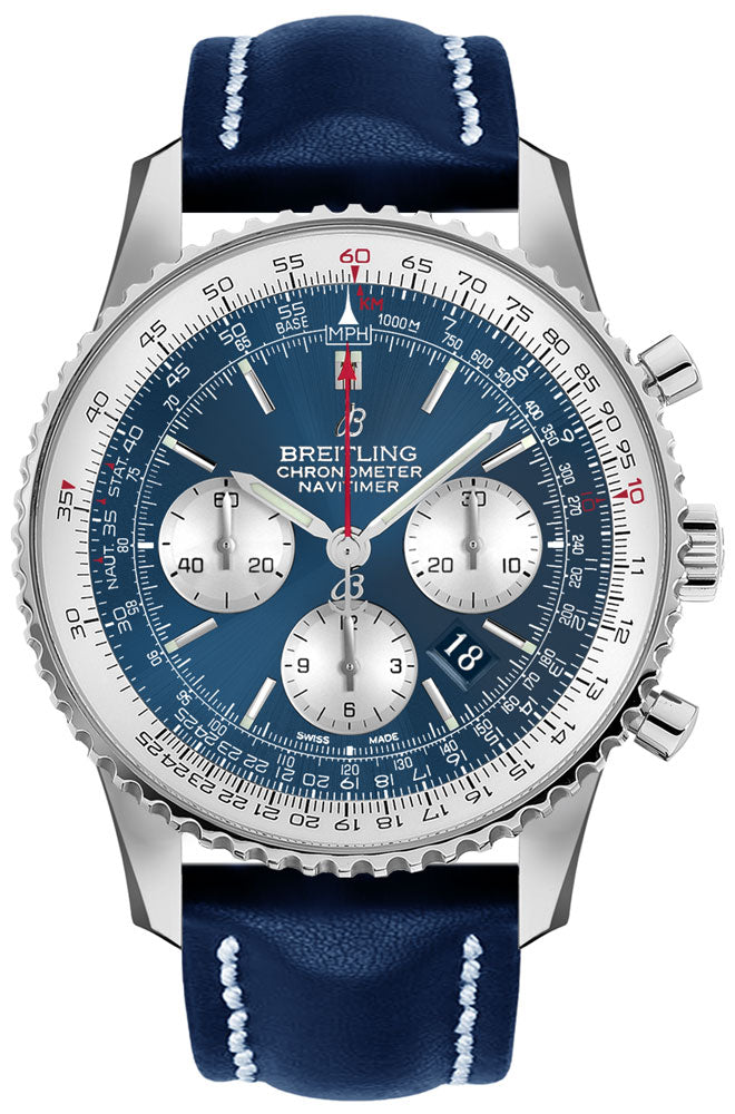 BREITLING Navitimer 1 B01 Chronograph 46 Men'S Watch Ab0127211C1X1 1