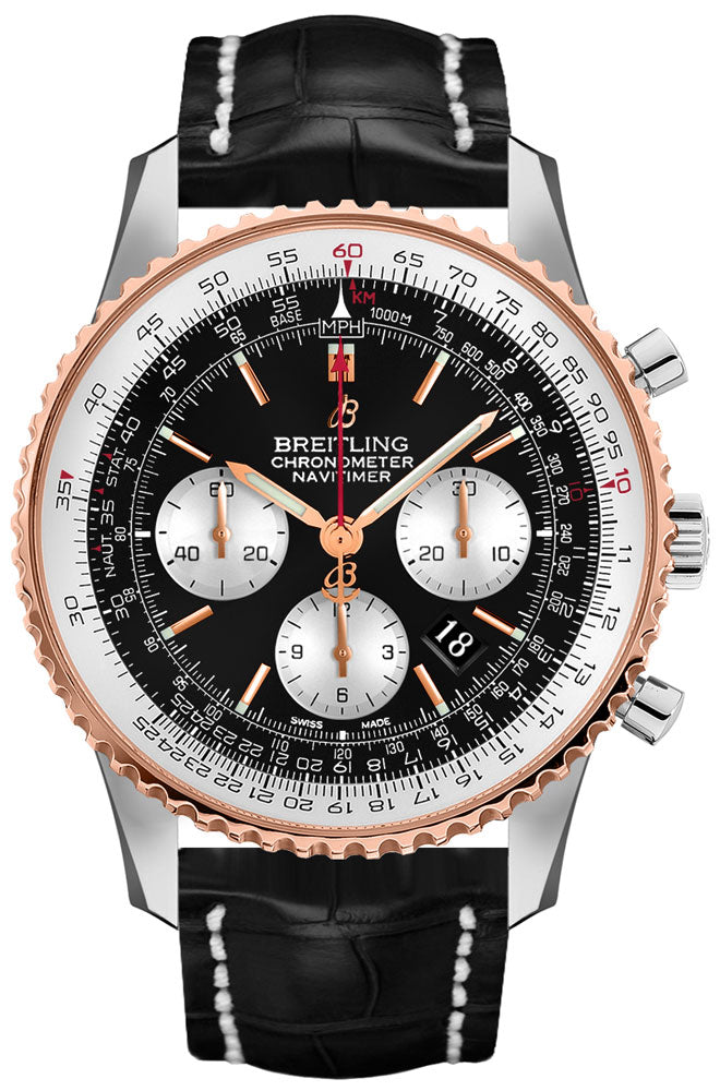 BREITLING Navitimer 1 B01 Chronograph 46 Men'S Watch Ub0127211B1P1 1