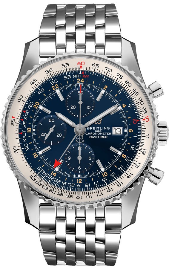 BREITLING Navitimer 1 Blue Dial Men'S Watch A24322121C2A1 1