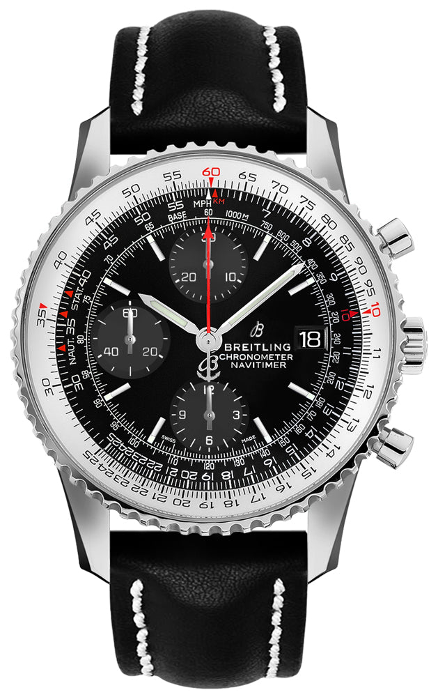 BREITLING Navitimer 1 Chronograph 41Mm Black Dial Men'S Watch A13324121B1X1 1