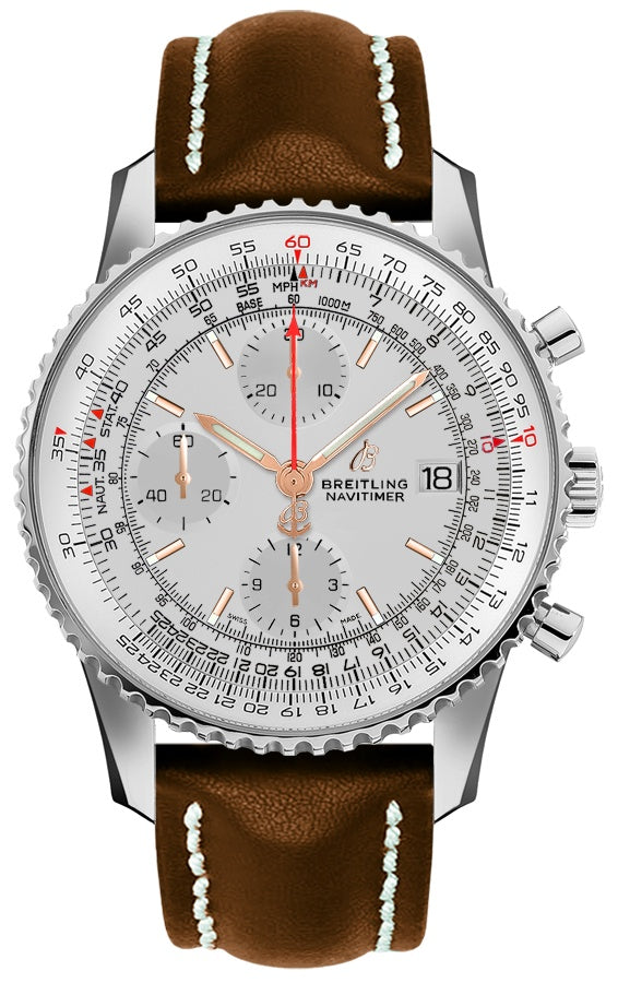 BREITLING Navitimer 1 Chronograph 41 Silver Dial Men'S Watch A13324121G1X1 1