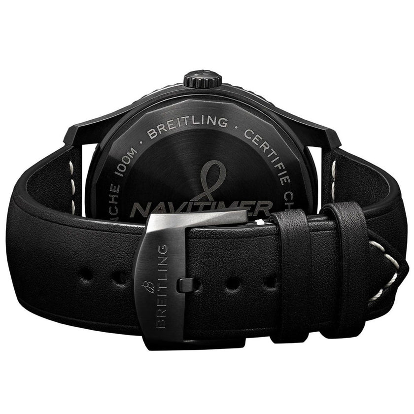 BREITLING Navitimer 8 Automatic 41 Black Steel Men'S Watch M1731410/Bg66-489X 4