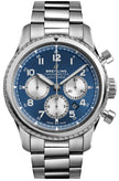 BREITLING Navitimer Aviator 8 B01 Chronograph 43 Blue Dial Men'S Watch Ab0117131C1A1 1