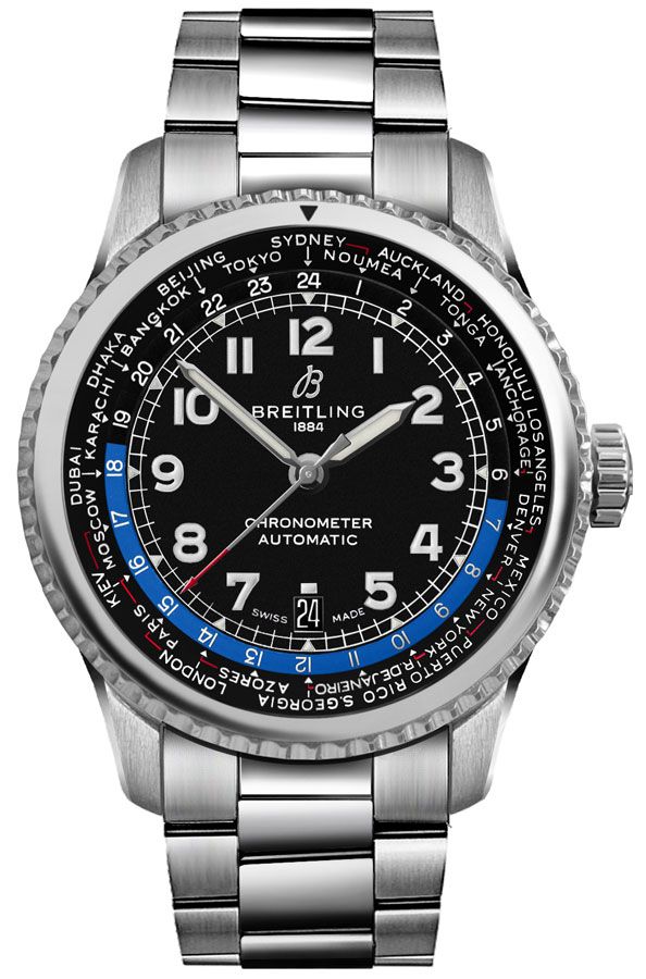 BREITLING Navitimer Aviator 8 B35 Unitime 43Mm Men'S Watch Ab3521U41B1A1 1