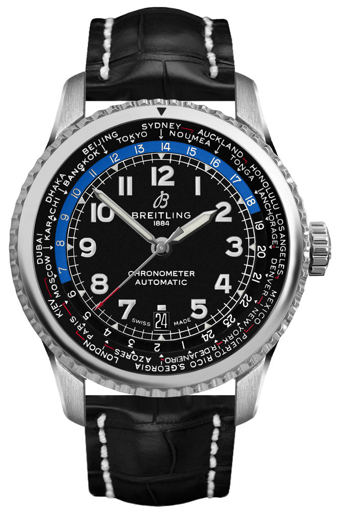 BREITLING Navitimer Aviator 8 B35 Automatic Unitime 43 Men'S Watch Ab3521U41B1P1 1