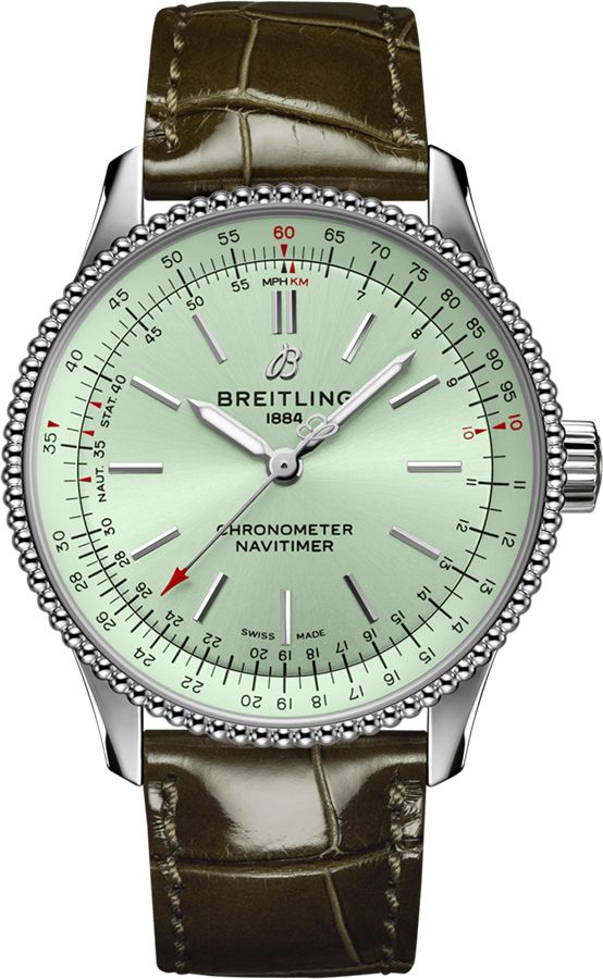 BREITLING Navitimer Automatic 35 Green Women'S Watch A17395361L1P2 1