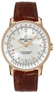 BREITLING Navitimer Automatic 35 Rose Gold Women'S Watch R17395211A1P1 1