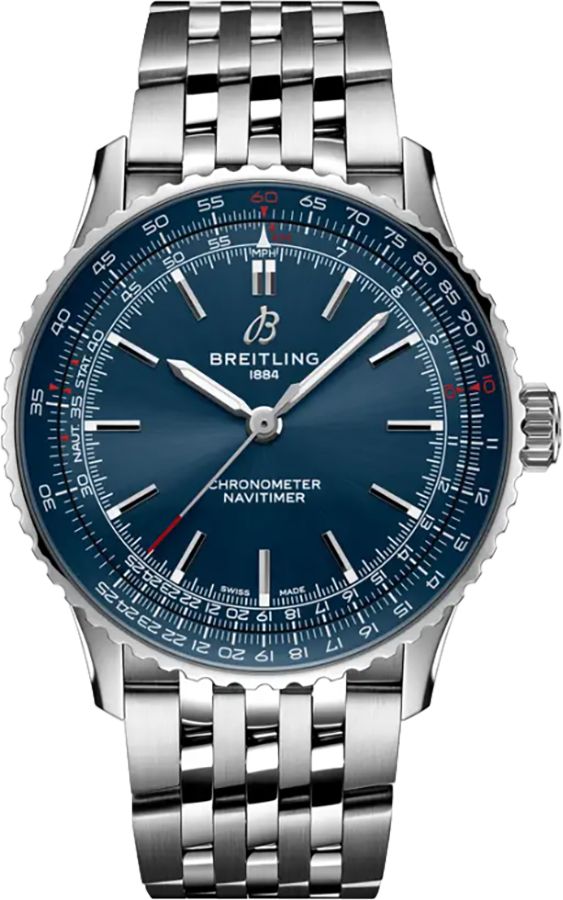 BREITLING Navitimer Automatic 41 Blue Dial Steel Men'S Watch A17329161C1A1 1