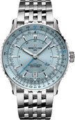 BREITLING Navitimer Automatic Gmt 41 Blue Dial Steel Men'S Watch A32310171C1A1 1