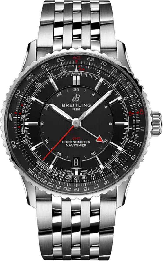 BREITLING Navitimer Automatic Gmt 41 Black Dial Men'S Watch A32310251B1A1 1