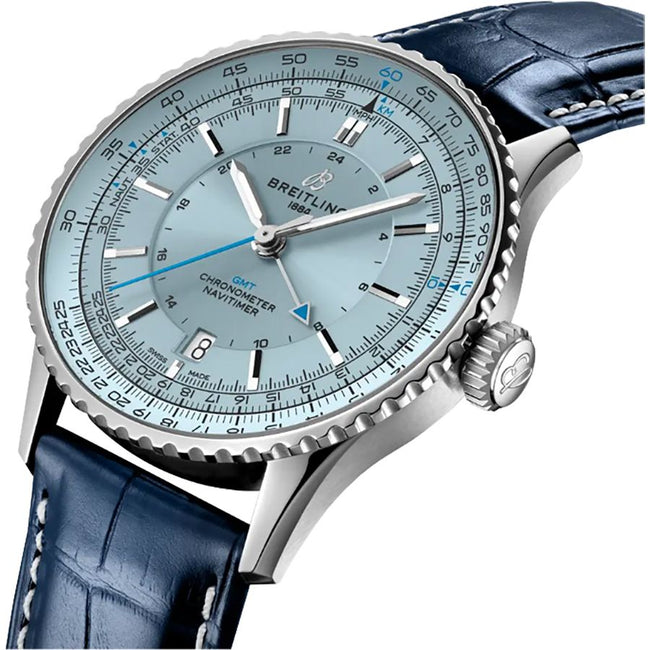 BREITLING Navitimer Automatic Gmt 41 Blue Dial Men'S Watch A32310171C1P1 2