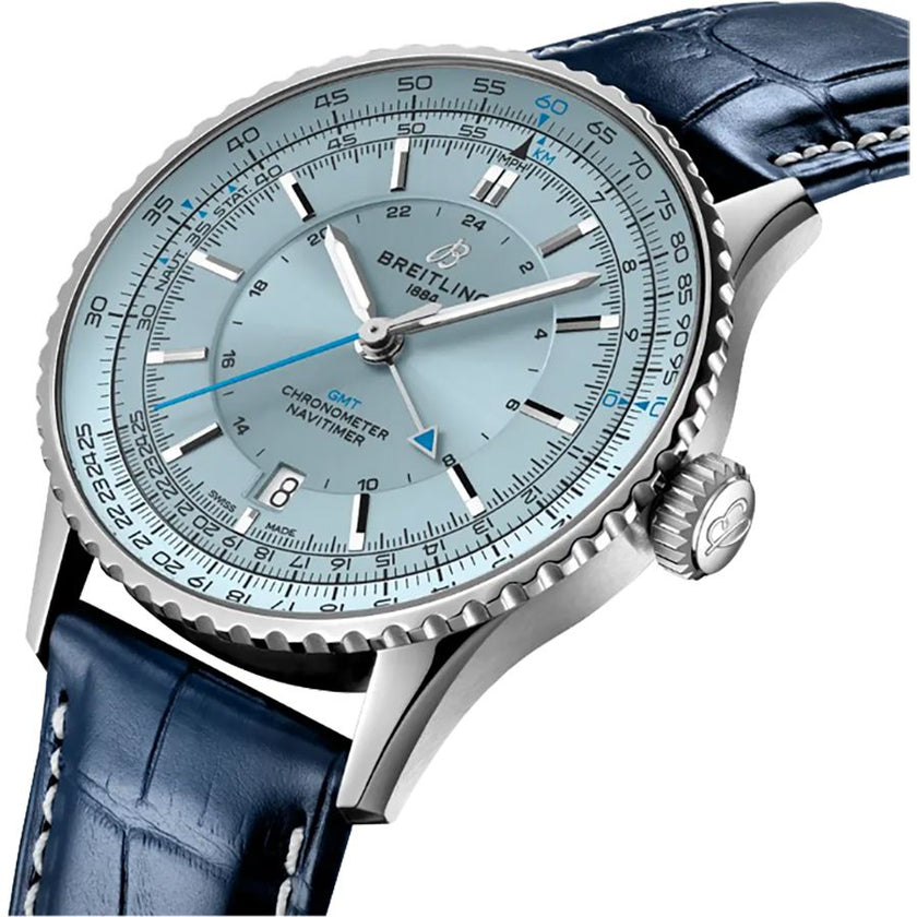 BREITLING Navitimer Automatic Gmt 41 Blue Dial Men'S Watch A32310171C1P1 2