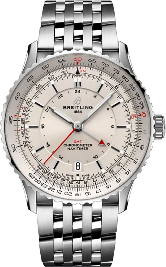 BREITLING Navitimer Automatic Gmt 41 Steel Men'S Watch A32310211G1A1 1
