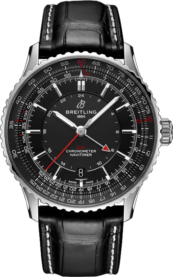 BREITLING Navitimer Automatic Gmt 41 Steel Men'S Watch A32310251B1P1 1