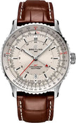 BREITLING Navitimer Automatic Gmt 41 Silver Dial Men'S Watch A32310211G1P1 1