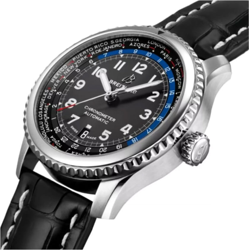 BREITLING Navitimer Aviator 8 B35 Automatic Unitime 43 Men'S Watch Ab3521U41B1P1 2