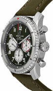 BREITLING Navitimer Aviator 8 Curtiss Warhawk Green Dial Men'S Watch Ab01192A1L1X1 2