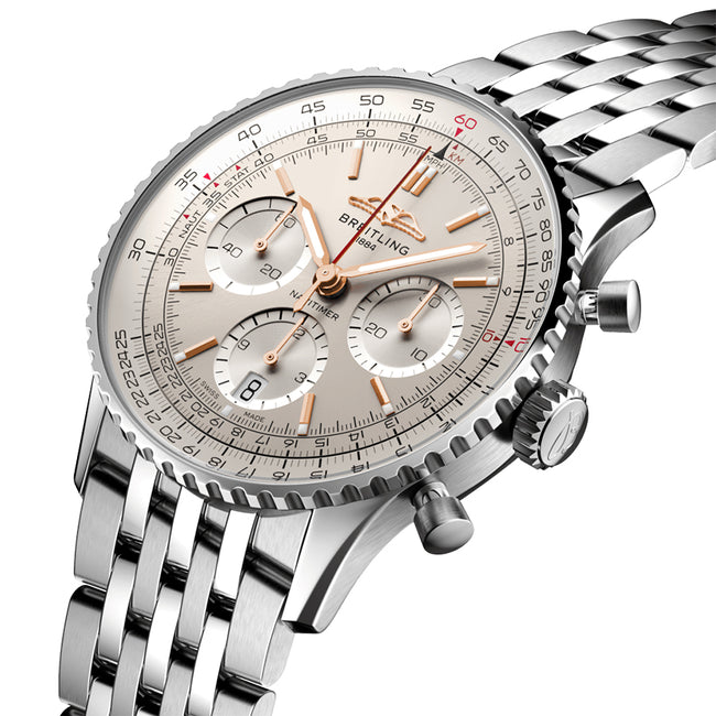 BREITLING Navitimer B01 Chronograph 41 Men'S Watch Ab0139211G1A1 2