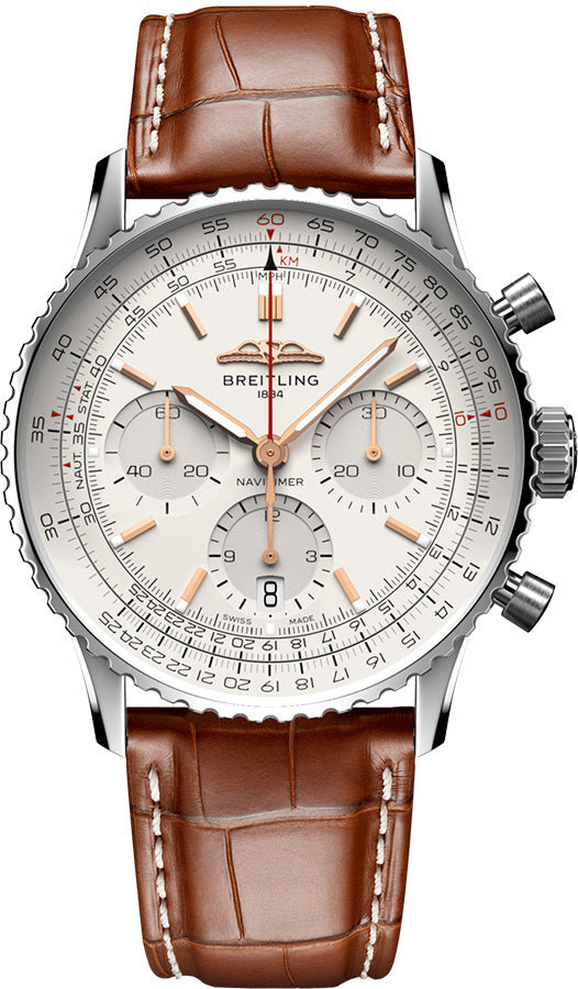 BREITLING Navitimer B01 Chronograph 41 Men'S Watch Ab0139211G1P1 1