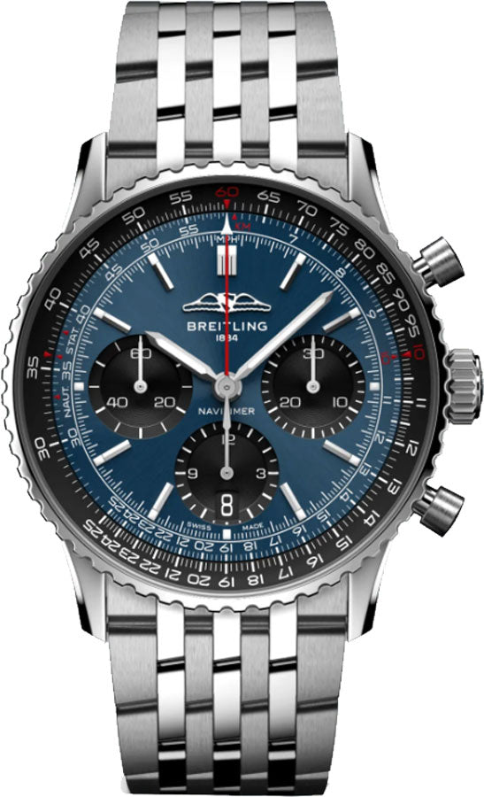 BREITLING Navitimer B01 Chronograph 41 Men'S Watch Ab0139241C1A1 1