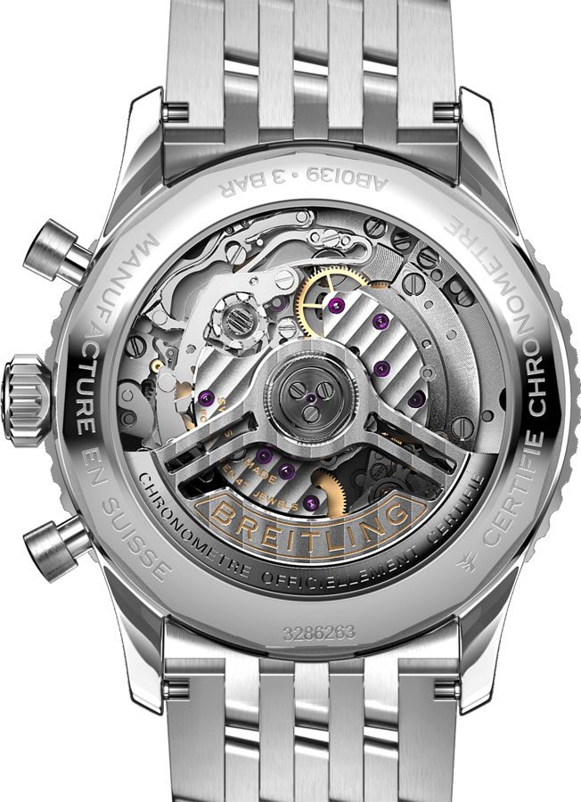 BREITLING Navitimer B01 Chronograph 41 Men'S Watch Ab0139241C1A1 3