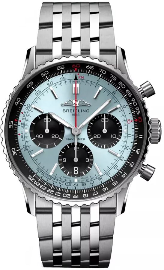 BREITLING Navitimer B01 Chronograph 41 Steel Men'S Watch Ab0139241C2A1 1
