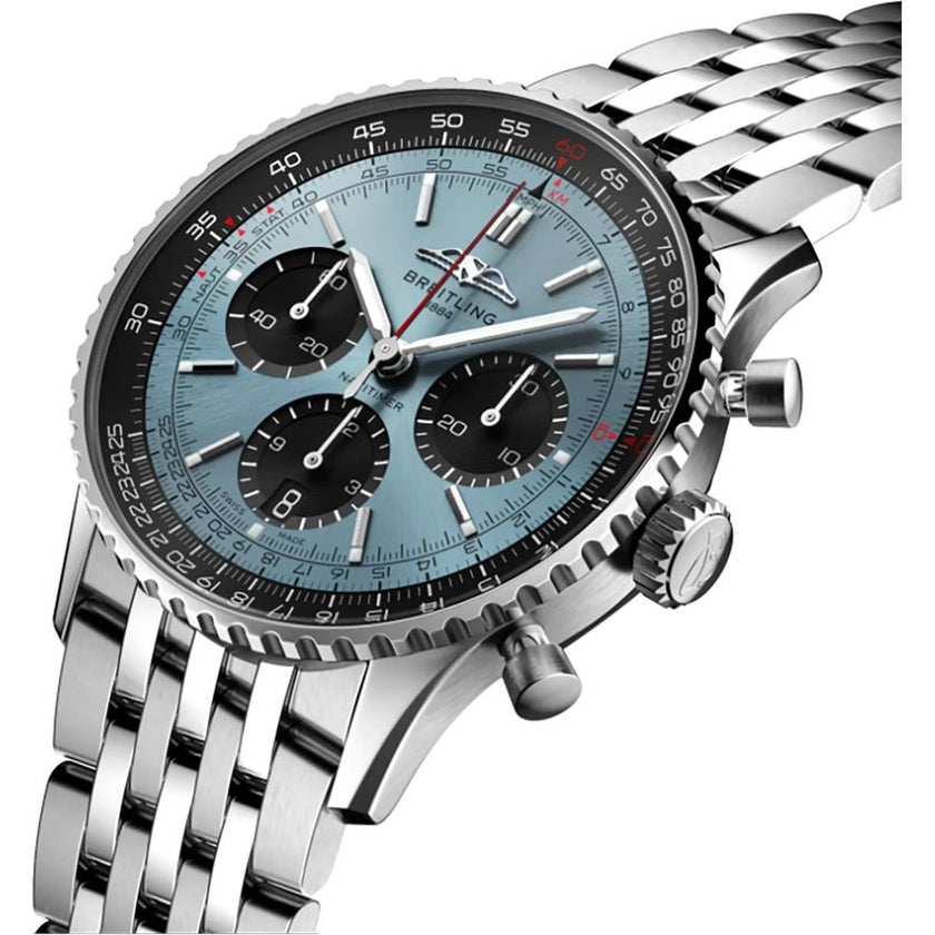 BREITLING Navitimer B01 Chronograph 41 Steel Men'S Watch Ab0139241C2A1 2