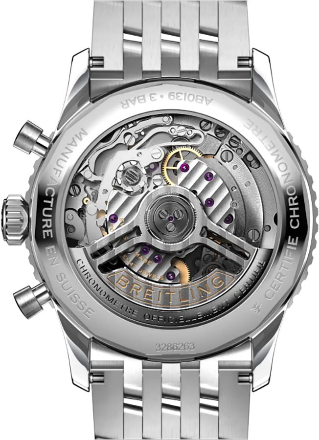 BREITLING Navitimer B01 Chronograph 41 Steel Men'S Watch Ab0139241C2A1 3