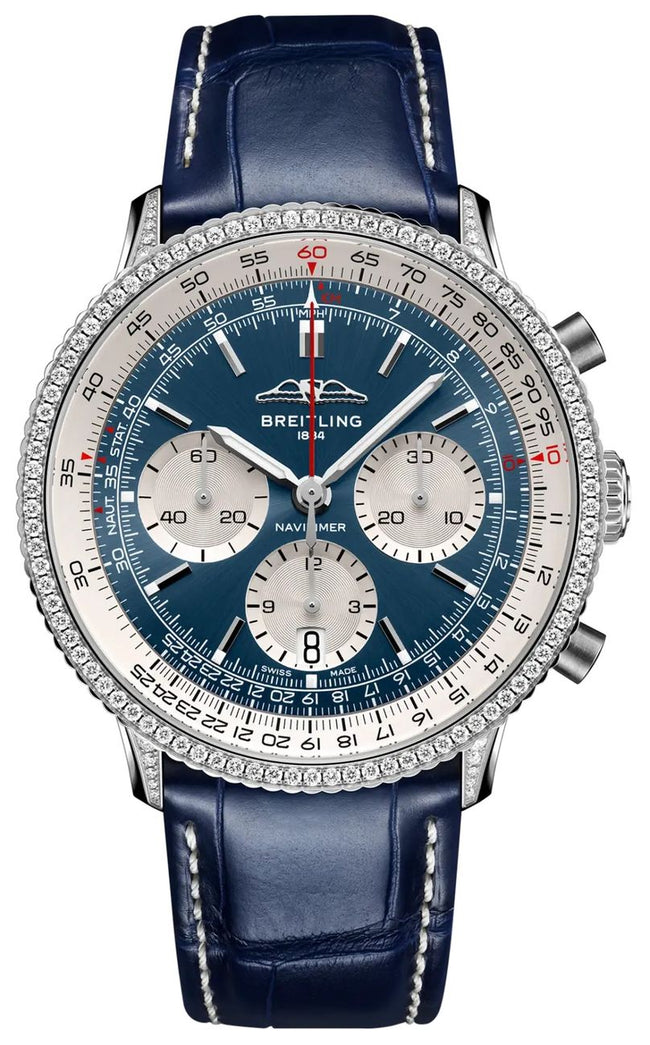 BREITLING Navitimer B01 Chronograph 41 Steel Men'S Watch Ab0139631C1P1 1